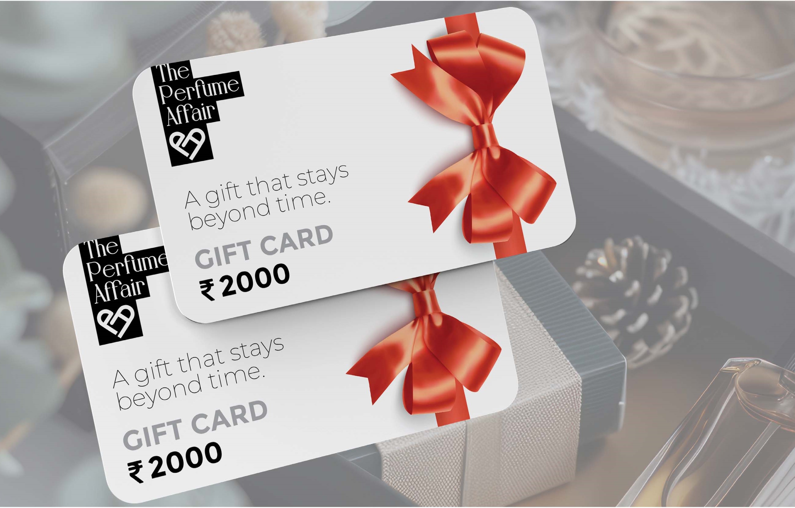 Woman holding a personalized perfume bottle